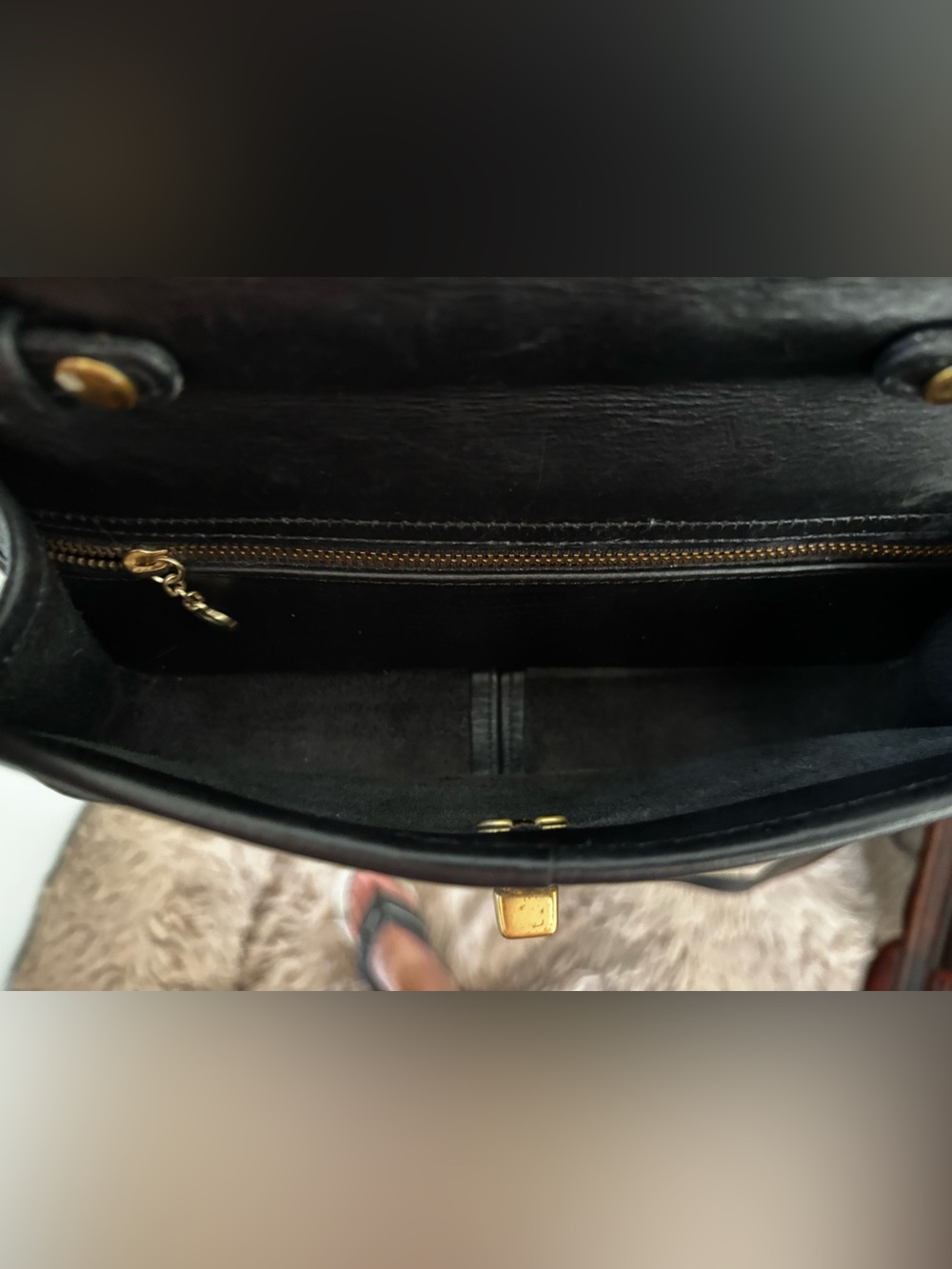 Vintage Coach 1997 Sonoma Flap Clutch Top Handle Crossbody Bag - Picture 14 of 15